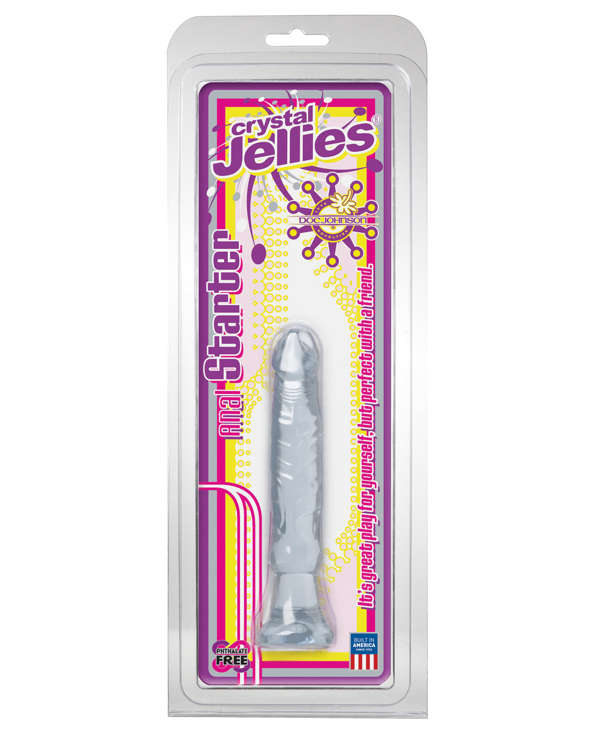Crystal Jellies 5.5" Anal Starter - Klar
