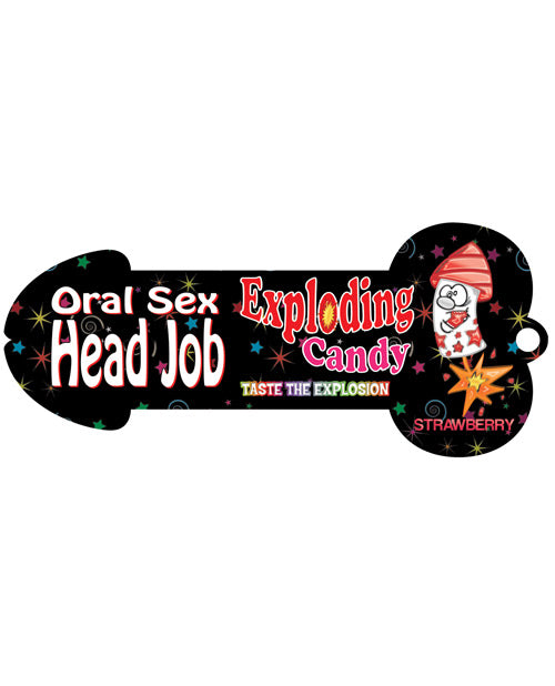 Job oral Head Candy - Căpșuni Roșii