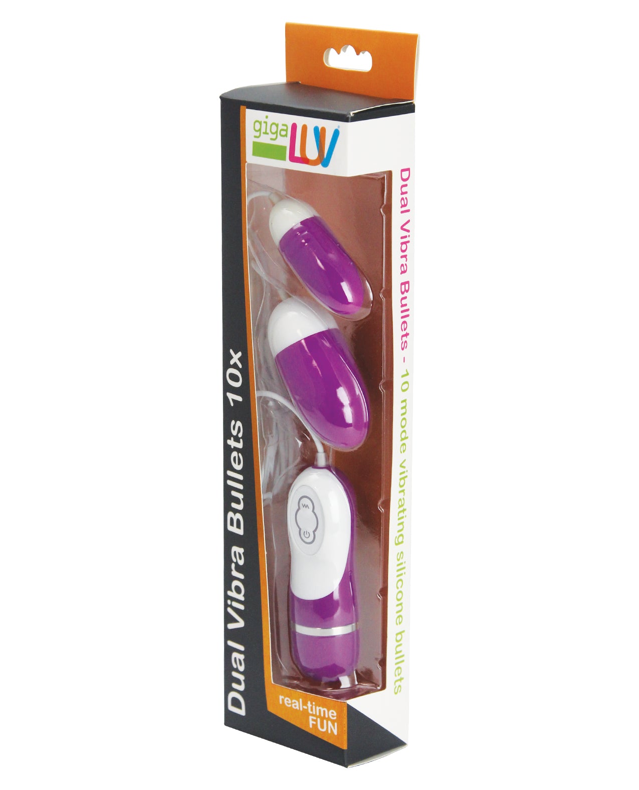 GigaLuv Dupla Vibra Bala - 10 Funções Roxo