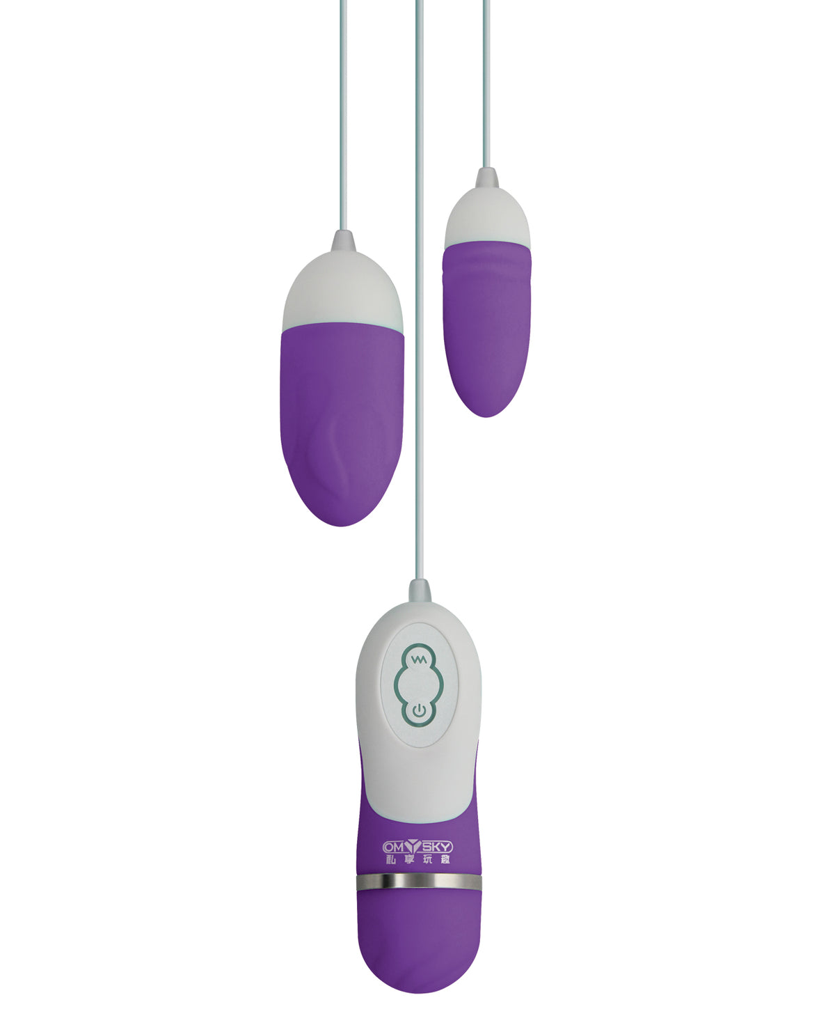 GigaLuv Dupla Vibra Bala - 10 Funções Roxo