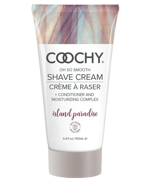 COOCHY Crema de Afeitar - 3.4 oz Paraíso Isleño