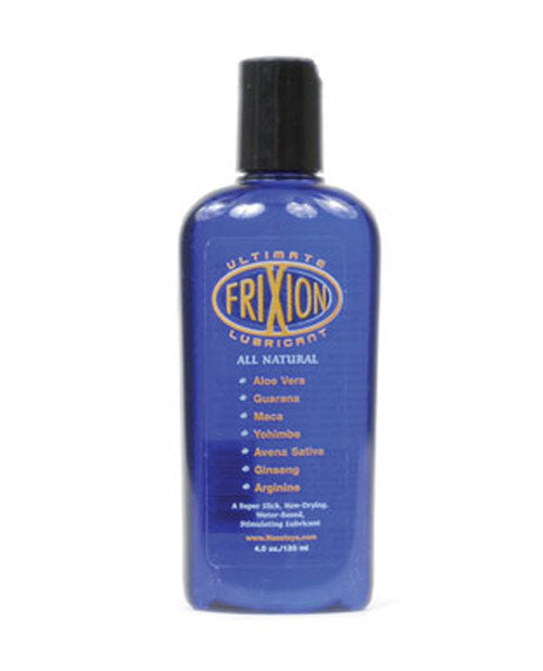 FriXion Lubricant Water Based 4oz Latex Compatible Ultra Slick Formula
