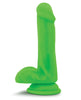 Cargue la imagen en el visor de la galería, Blush Neo Dual Density 6 Inch Neon Green Dildo With Realistic Feel
