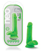 Cargue la imagen en el visor de la galería, Blush Neo Dual Density 6 Inch Neon Green Dildo With Realistic Feel
