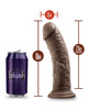 Afbeelding laden in Galerijviewer, Blush Dr. Skin Plus 8" Posable Dildo - Chocolate

