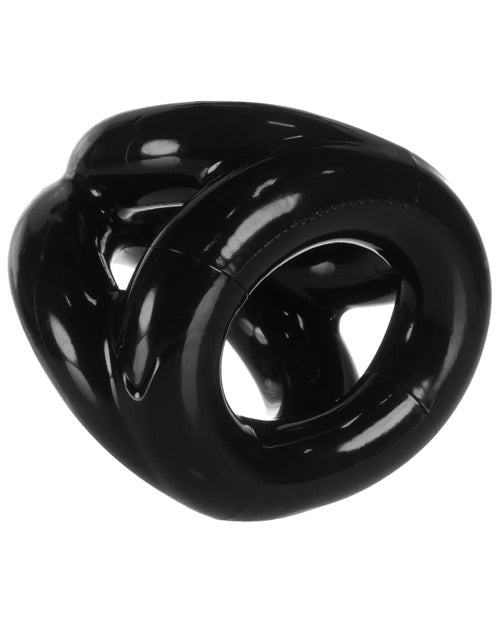 Anillo para pene Oxballs Atomic Jock Tri Sport 3 anillos - Negro