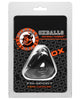 Cargue la imagen en el visor de la galería, Anillo para pene Oxballs Atomic Jock Tri Sport 3 anillos - Negro
