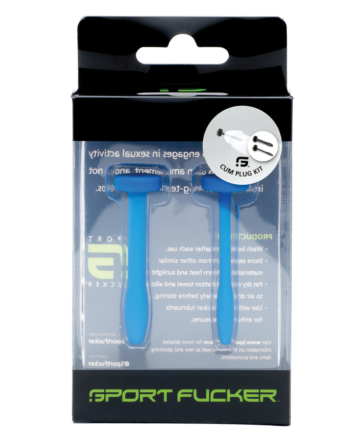 Kit de Tapón Anal Sport Fucker - Azul