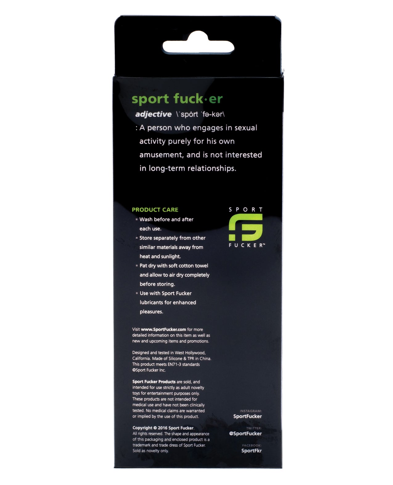 Sport Ficker Ultraschall - Schwarz