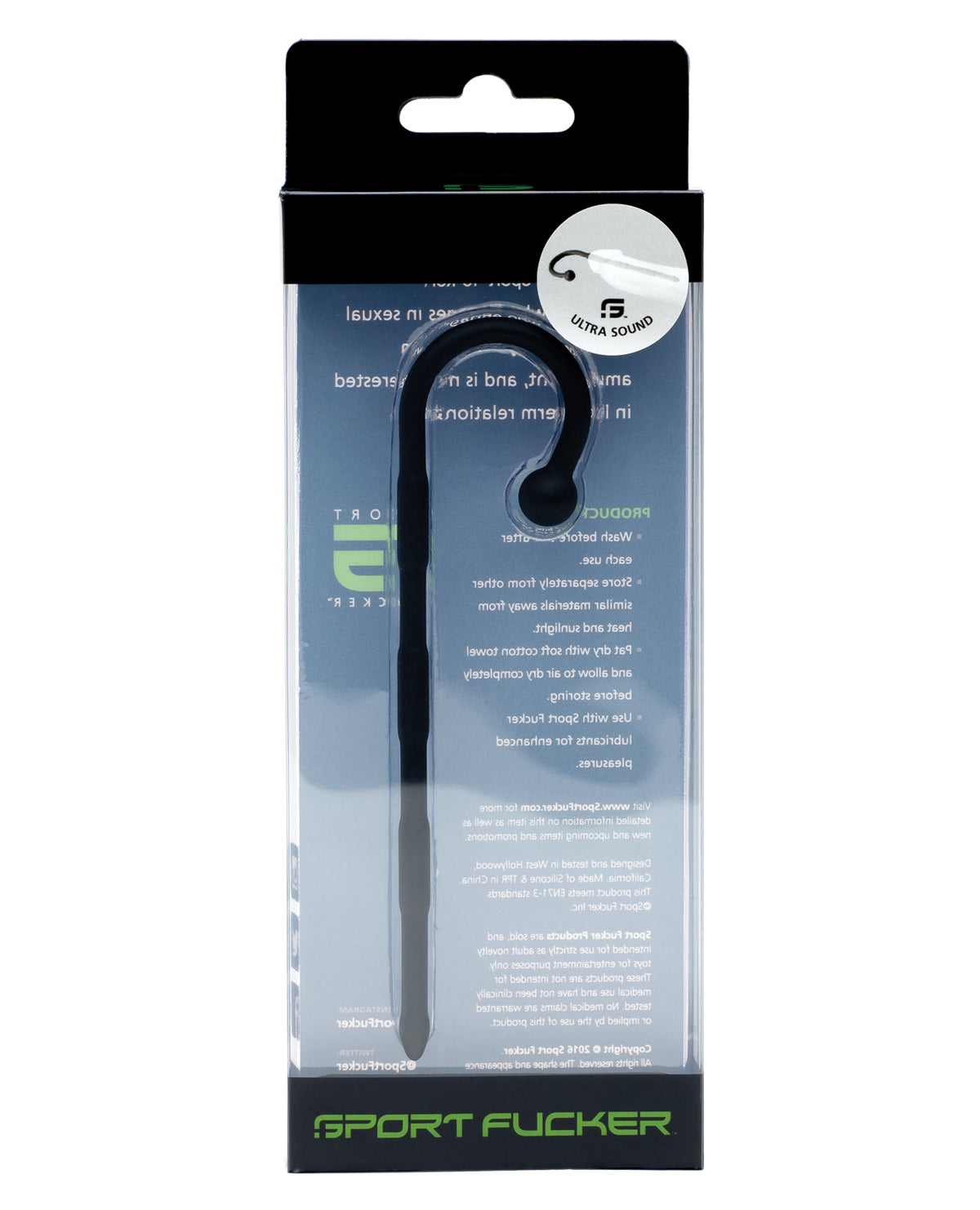 Sport Ficker Ultraschall - Schwarz