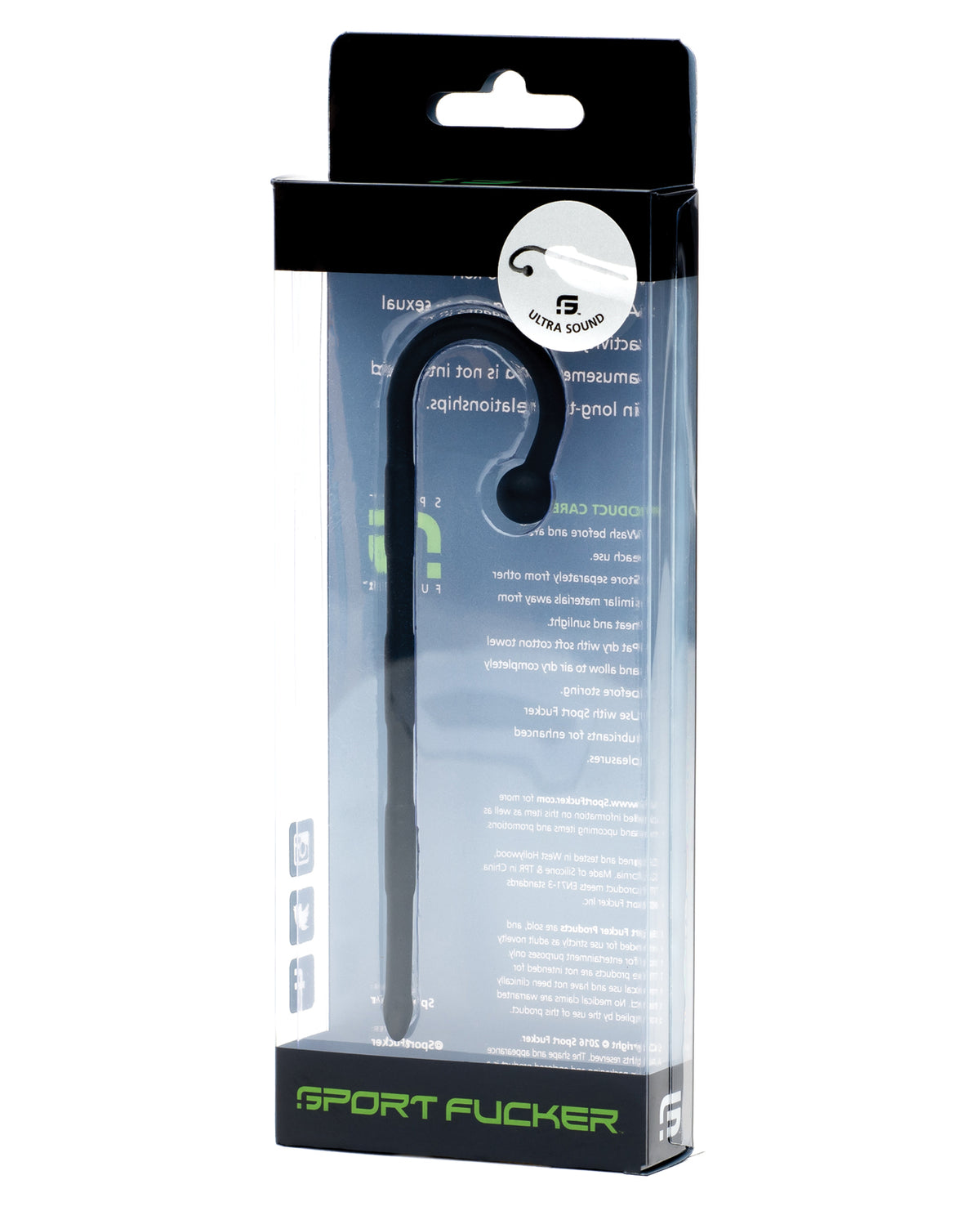 Sport Ficker Ultraschall - Schwarz