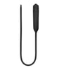 Carregar imagem no visualizador da Galeria, Shots Ouch Extra Long Urethral Sounding Silicone Vibrating Bullet Plug - Black

