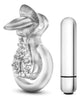 Charger l'image dans la visionneuse de la galerie, Blush Stay Hard Vibrating Tongue Ring - 10 Function Clear
