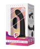 Load image into Gallery viewer, Pegasus 6" Rechargeable P-Spot G-Spot Peg w/Adjustable Harness &amp; Remote Set - Black
