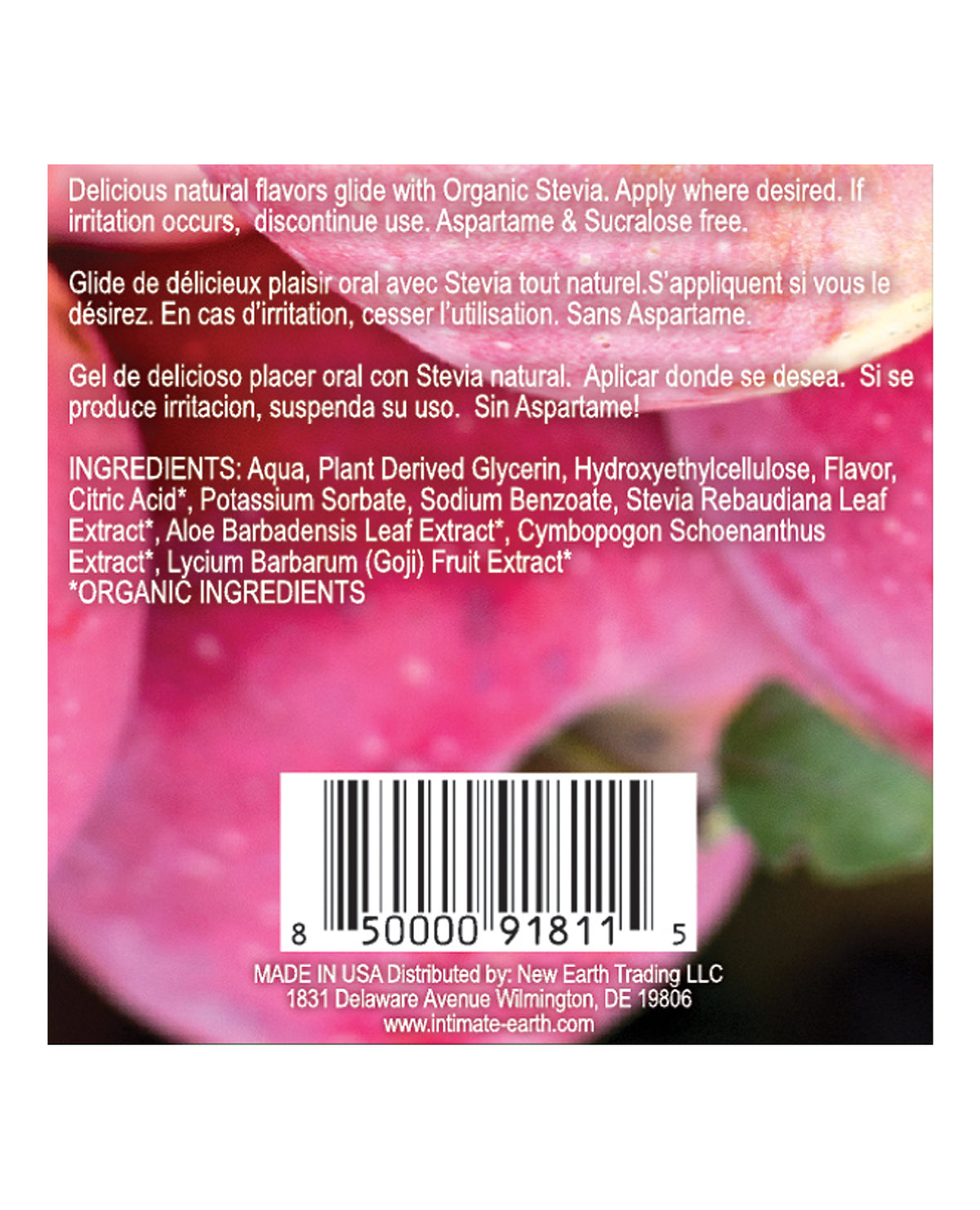 Lámina de aceite Intimate Earth - 3ml Manzanas Traviesas
