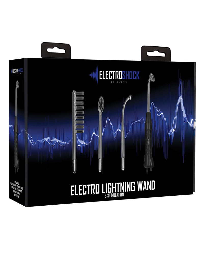 Cargue la imagen en el visor de la galería, Shots Electroshock Lightning Wand - Black
