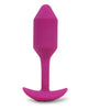 Load image into Gallery viewer, b-Vibe Vibrating Weighted Snug Plug M - 112 g Rose
