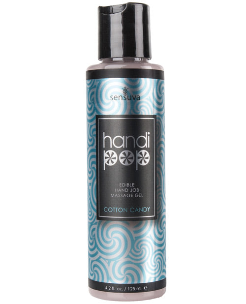 Gel de Massagem Handipop Hand Job - Frasco de 4,2 oz Algodão Doce