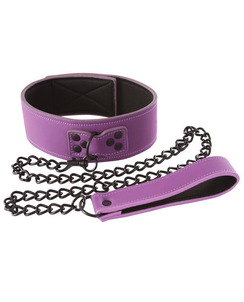 Lust Purple Bondage Collar From Lust Collection Restraints