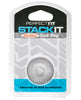 Indlæs billede i gallerifremviser, Perfect Fit Stackit Cock Ring - Clear
