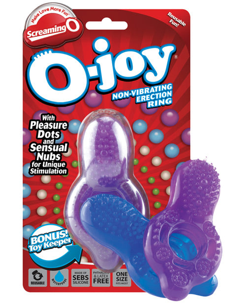 Screaming O Joy Non Vibrating Stimulation Ring For Solo Or Partner Play