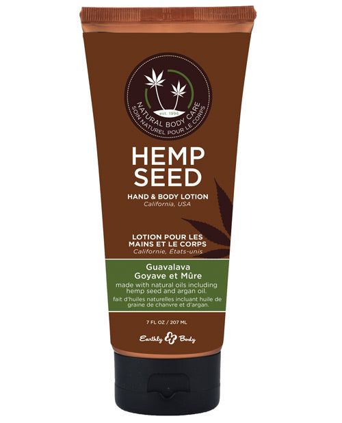 Loțiune pentru mâini și corp Earthly Body - tub de 7 oz Guavalava