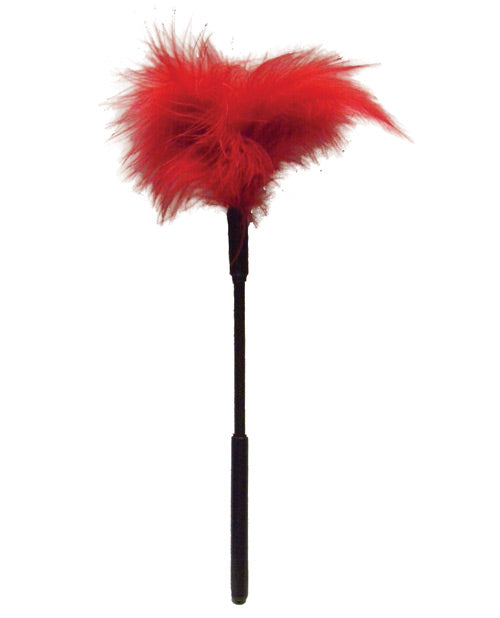 Pluma para cosquillas Sexo y travesuras - Rojo