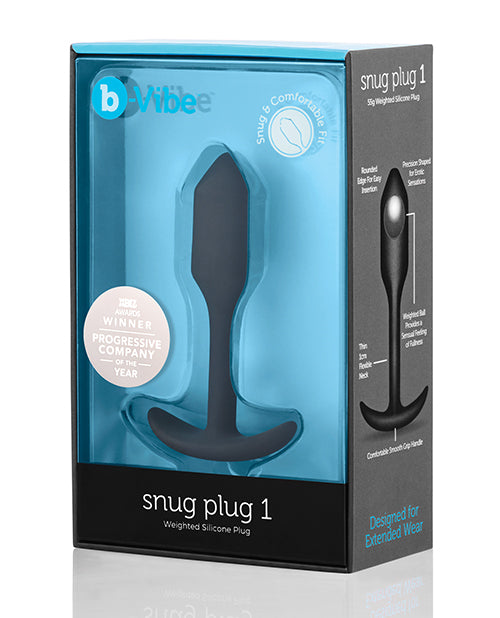 b-Vibe painotettu tiivis tappi 1 - 55 g musta