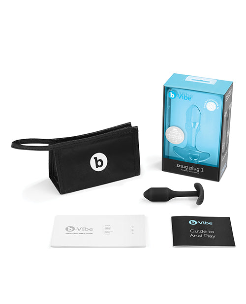b-Vibe painotettu tiivis tappi 1 - 55 g musta