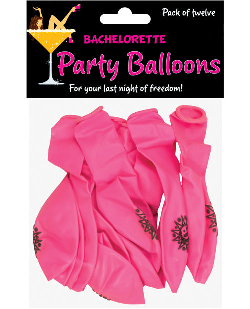 Bachelorette Party Balloons Pack Of Twelve For Celebration