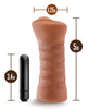 Cargue la imagen en el visor de la galería, Blush M for Men Julieta Mocha Realistic Stroker with Vibrating Bullet
