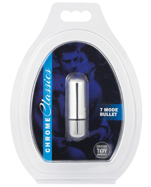 Chrome Classics Bullet Vibrator 7 Hastigheter Silver Vattentät