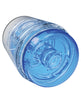 Load image into Gallery viewer, Main Squeeze Pop Off Optix Crystal Blue Variable Pressure Stroker
