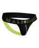 Afbeelding laden in Galerijviewer, Male Basics Neon Jockstrap Neon Yellow SM
