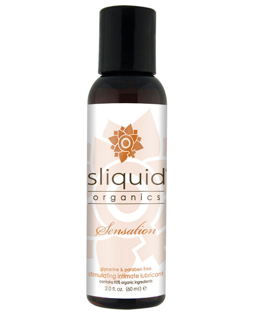 Sliquid Organics Sensation Aloe Based Lubricant 2 Ounce