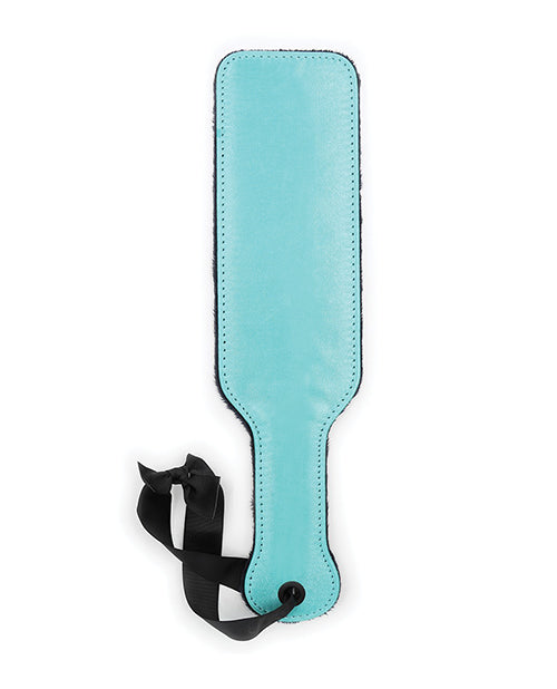Plesur Aqua Fuzzy Cricket Bat Paddle Satin One Side Spanking Toy