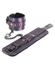 Load image into Gallery viewer, Spartacus Galaxy Legend Faux Leather Wrist Restraints - Purple
