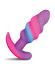 Charger l'image dans la visionneuse de la galerie, Creature Cocks - Plug Anal en Silicone Tourbillon Licorne - Petit
