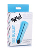 Load image into Gallery viewer, Bang! 10X Rechargeable Vibrating Metallic Bullet - Blue
