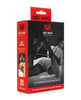 Load image into Gallery viewer, Sei Mio Legs Locked Padded Ankle Restraints - Black
