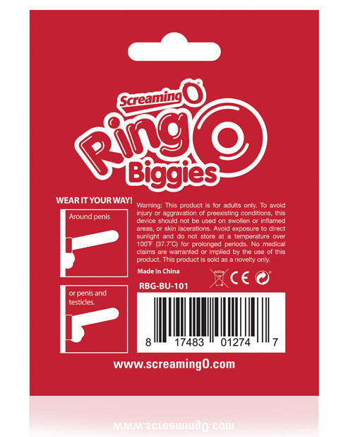 Pierścień Screaming O RingO Biggies - Niebieski