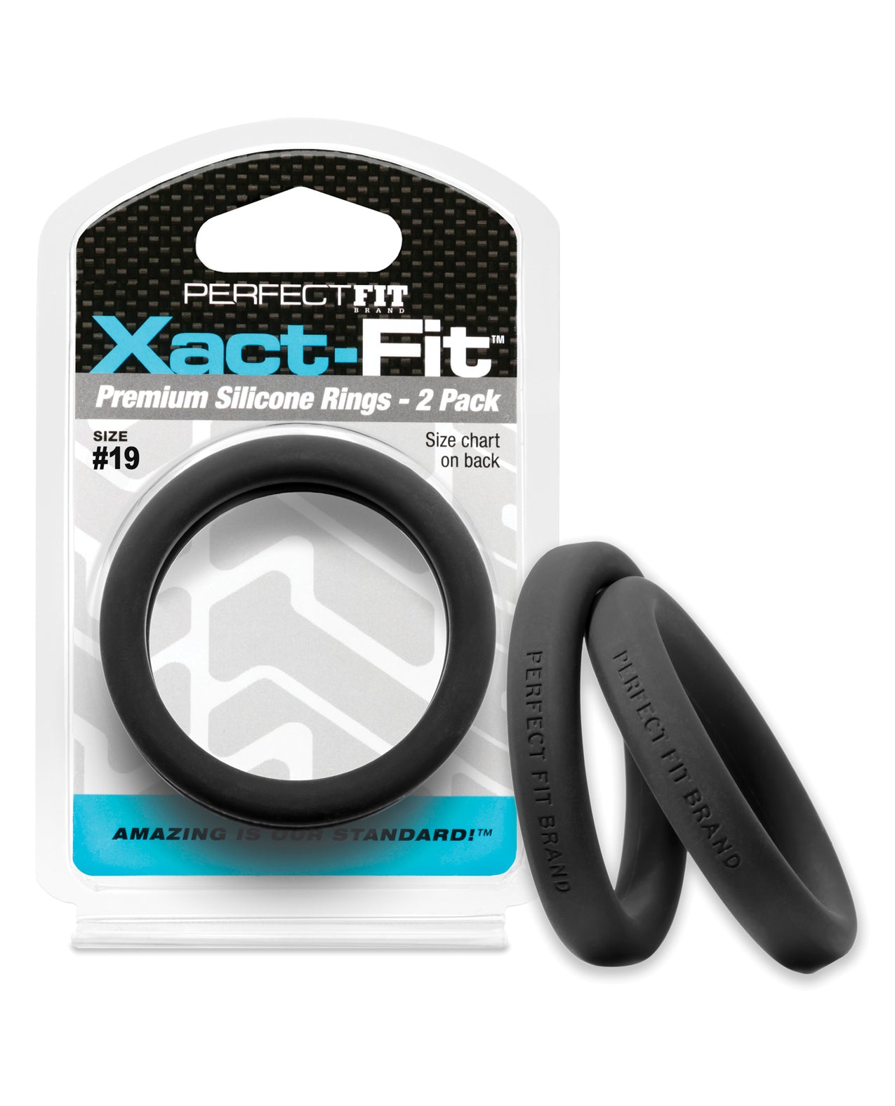 Perfect Fit Xact Fit #19 - Pachet negru de 2