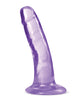 Load image into Gallery viewer, Blush B Yours Plus 5" Hard n' Happy Dildo - Purple
