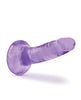 Load image into Gallery viewer, Blush B Yours Plus 5" Hard n' Happy Dildo - Purple
