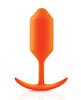 Load image into Gallery viewer, b-Vibe Weighted Snug Plug 3 - 180 g Orange
