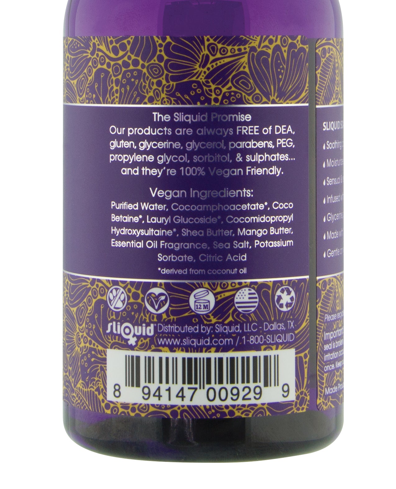 Sliquid Balance Soak - 8.5 oz Kokosnoot Papaja