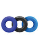 Load image into Gallery viewer, Hunky Junk C Ring Multi Pack - Cobalt Pack of 3
