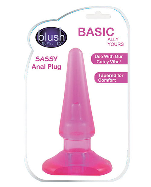 Plug Anal Básico Blush B Yours - Rosa