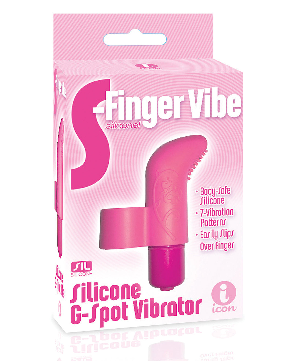 The 9's Vibrador de Dedo S - Rosa