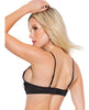 Carica l'immagine nel visualizzatore Galleria, Darque PVC Cutaway Cup Strappy Bra Black XL
